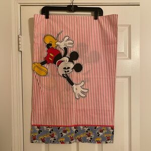 Mickey Mouse Disney Vintage Pillow Case. Excellent Condition. USA.